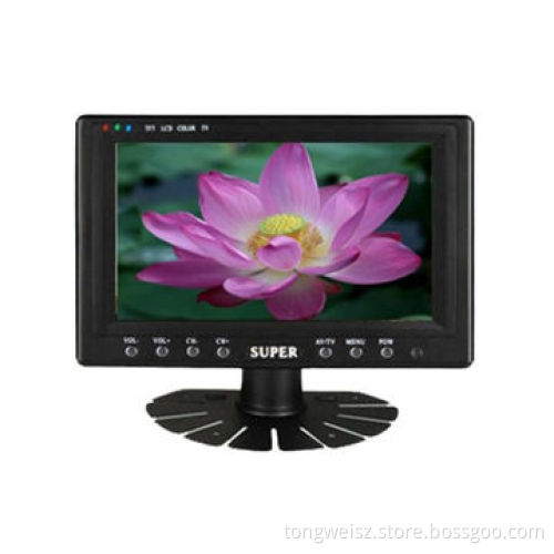 Mini TV, can work as monitor, full-channel program acceptable, remote control, car/kitchenNew